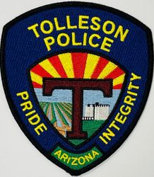 TOLLESON, AZ POLICE DEPARTMENT SHOULDER PATCH